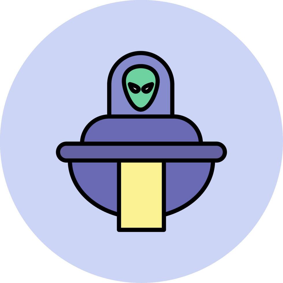 Spaceship Vecto Icon vector