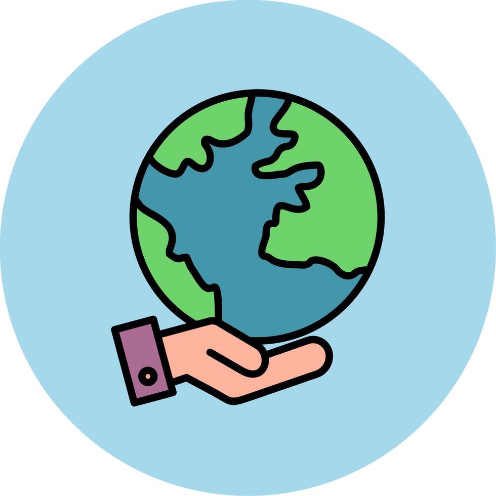 Earth Vecto Icon vector