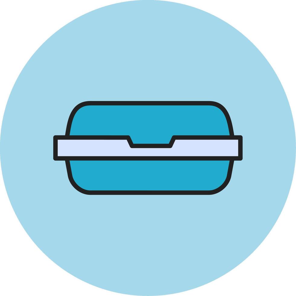 Food Container Vecto Icon vector