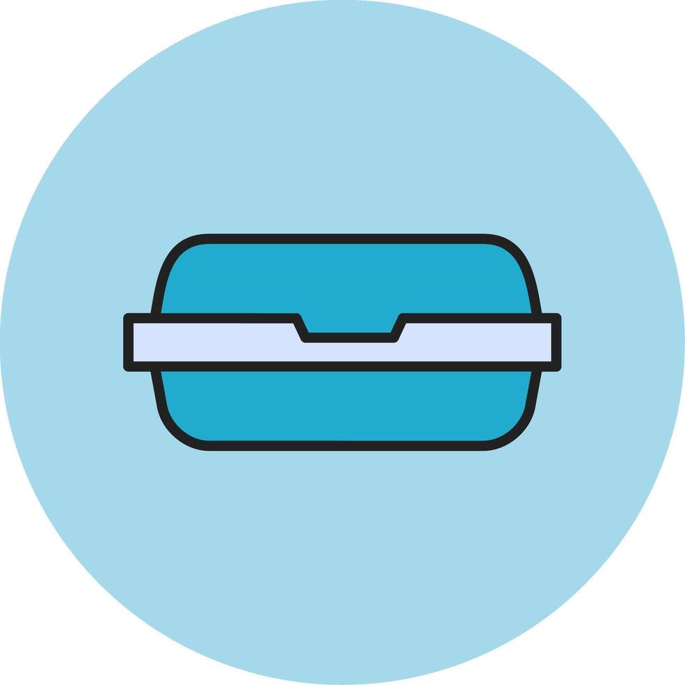 Food Container Vecto Icon vector