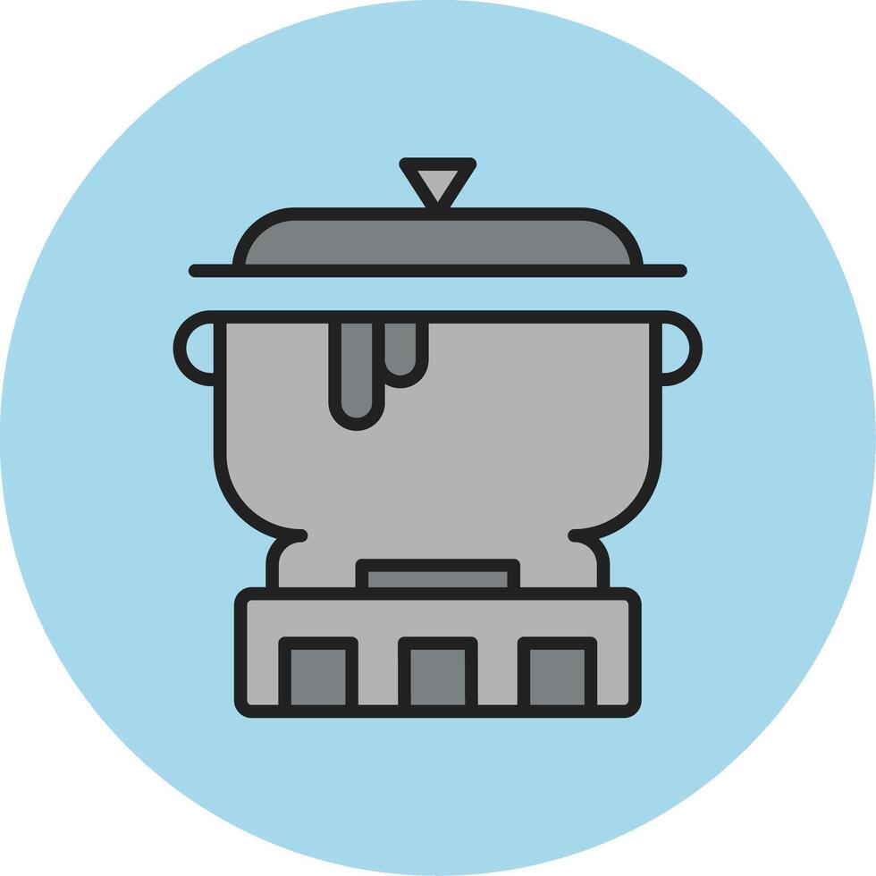 Pot Vecto Icon vector