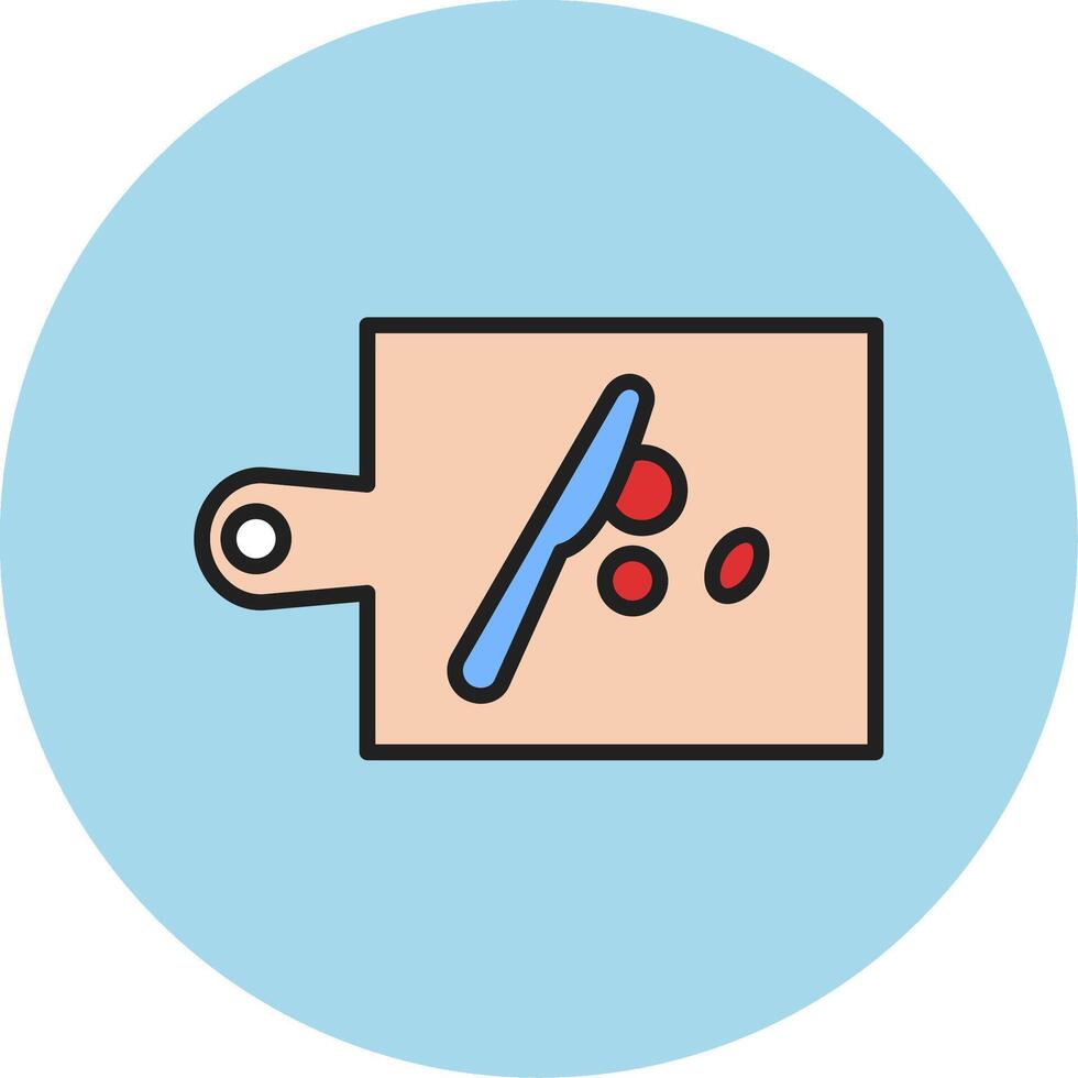 Chopping Board Vecto Icon vector