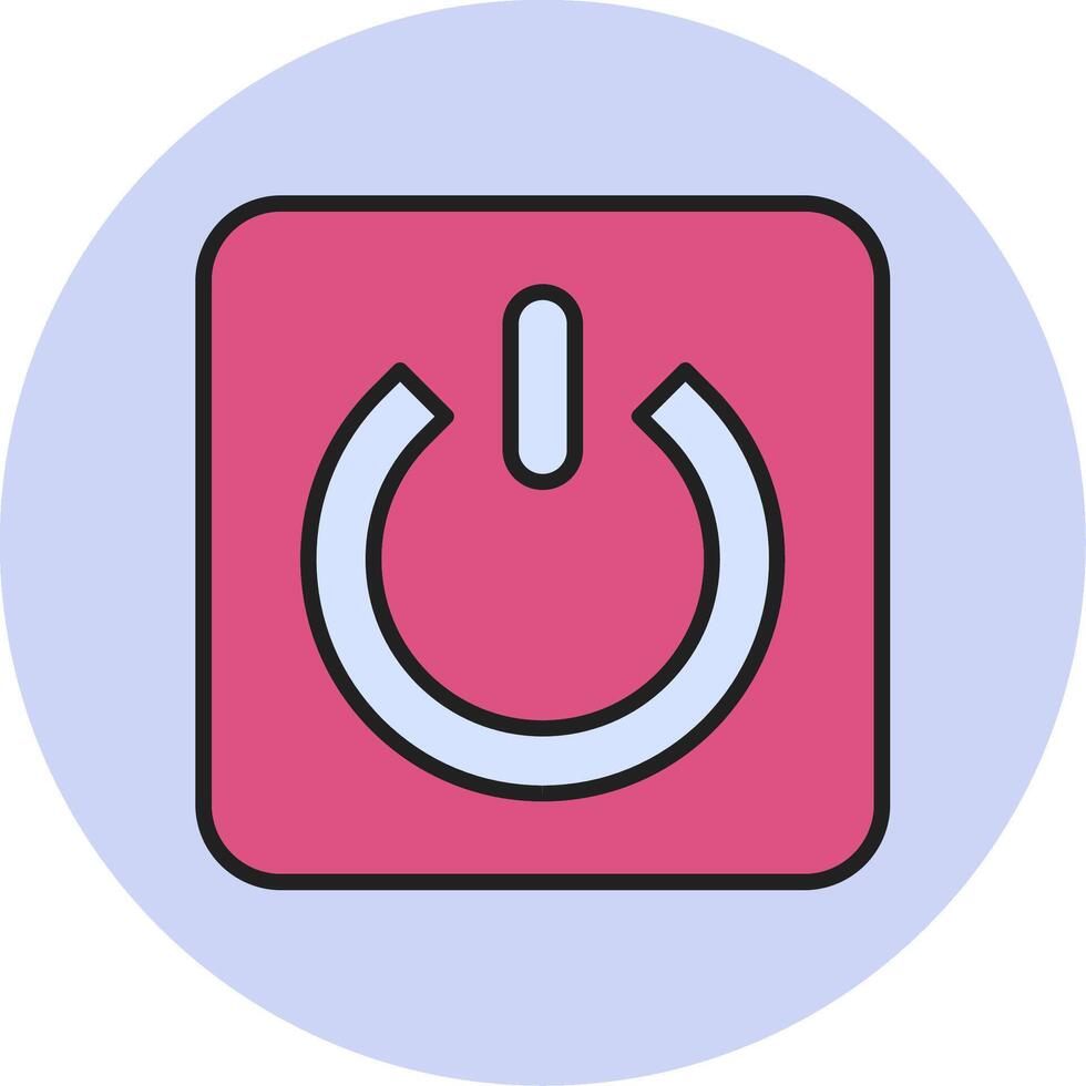 Power Button Vecto Icon vector