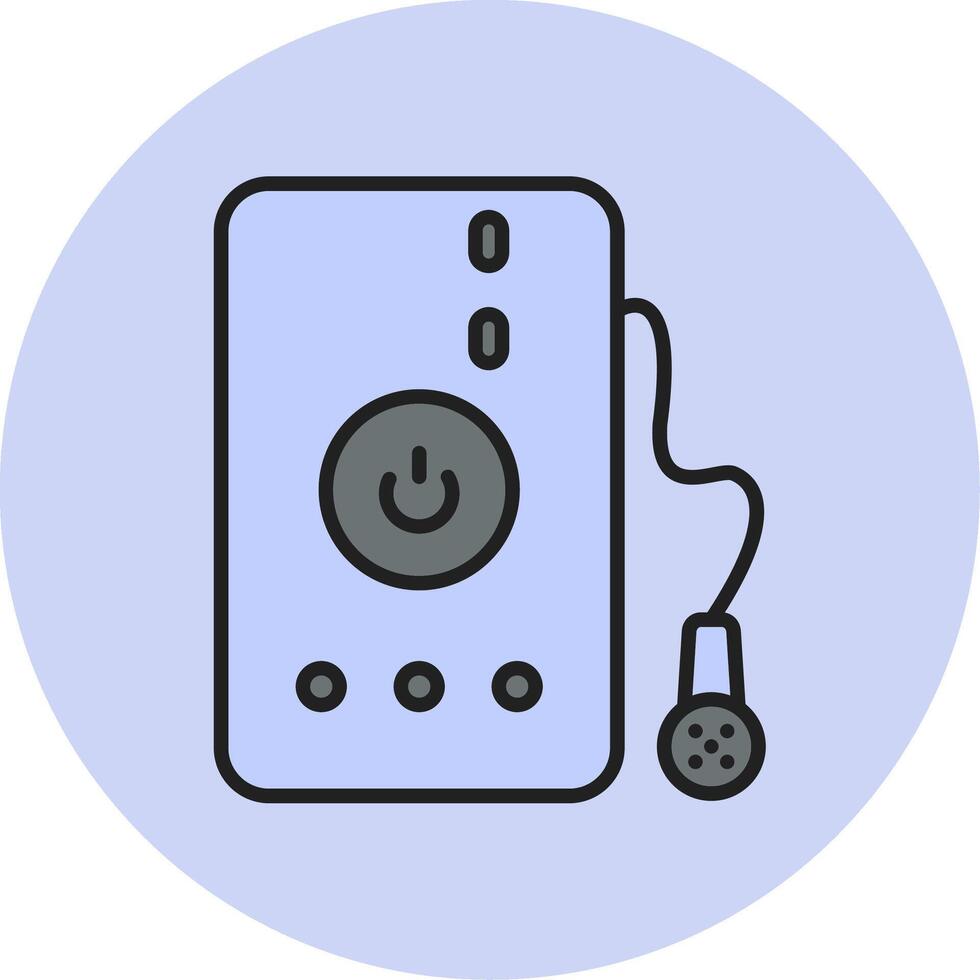 Power Shower Vecto Icon vector