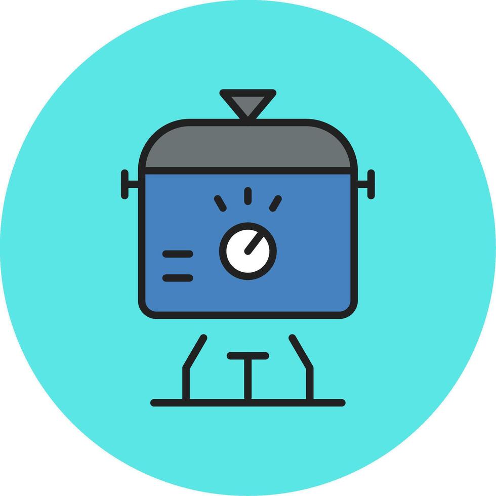 Slow Cooker Vecto Icon vector