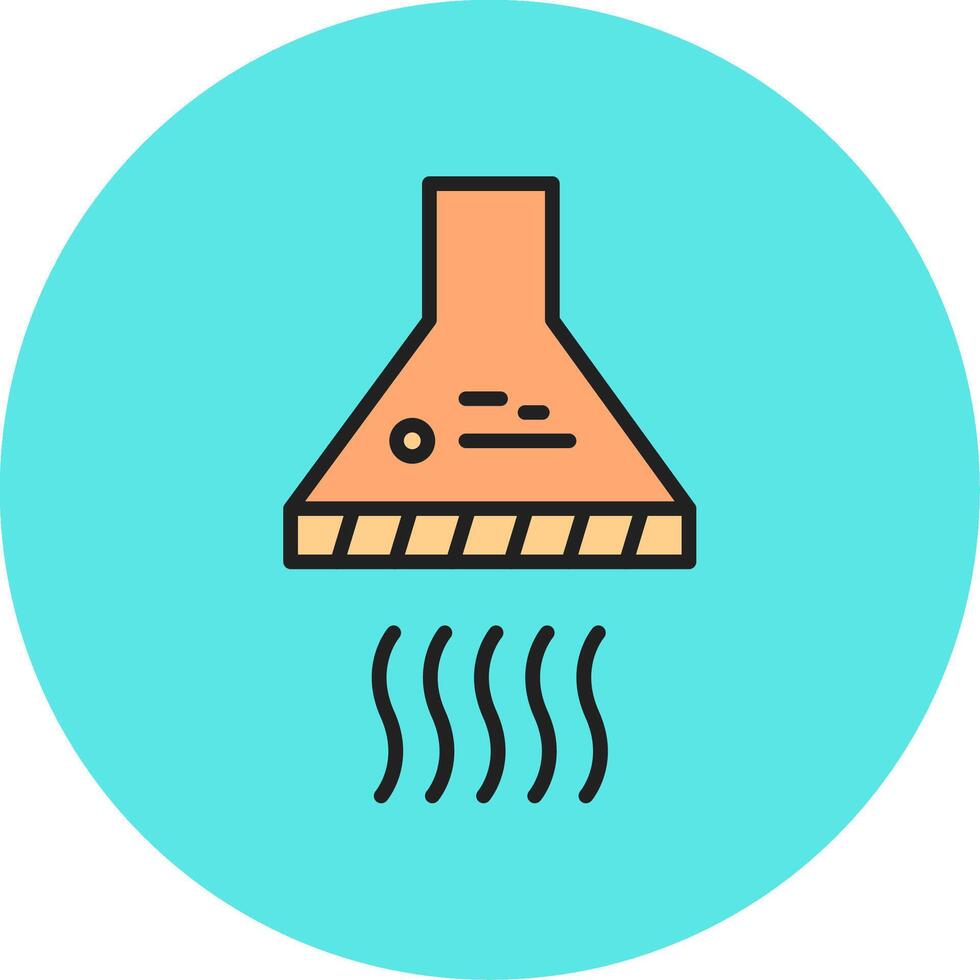 Extractor Hood Vecto Icon vector