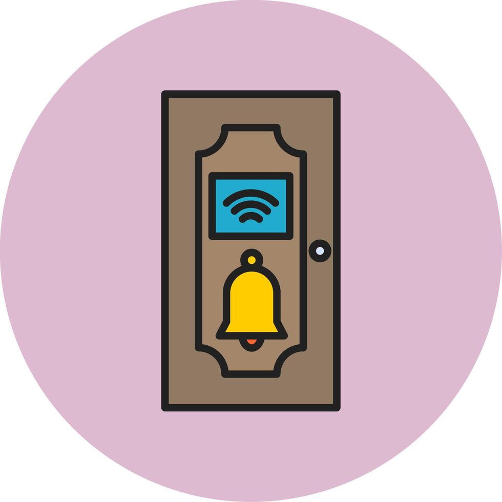 Door Bell Vecto Icon vector