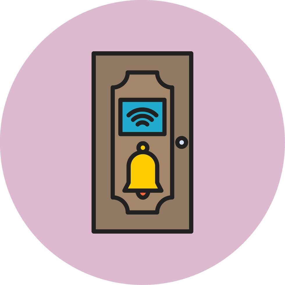 Door Bell Vecto Icon vector