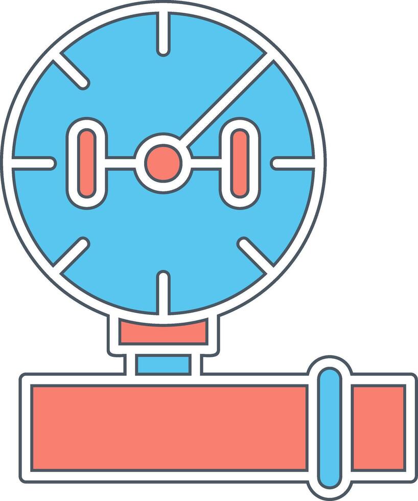 Pressure Gauge Vecto Icon vector