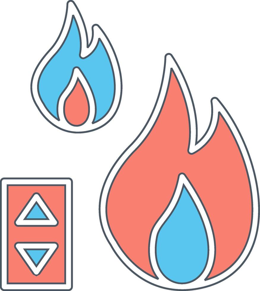 Temperature Control Vecto Icon vector