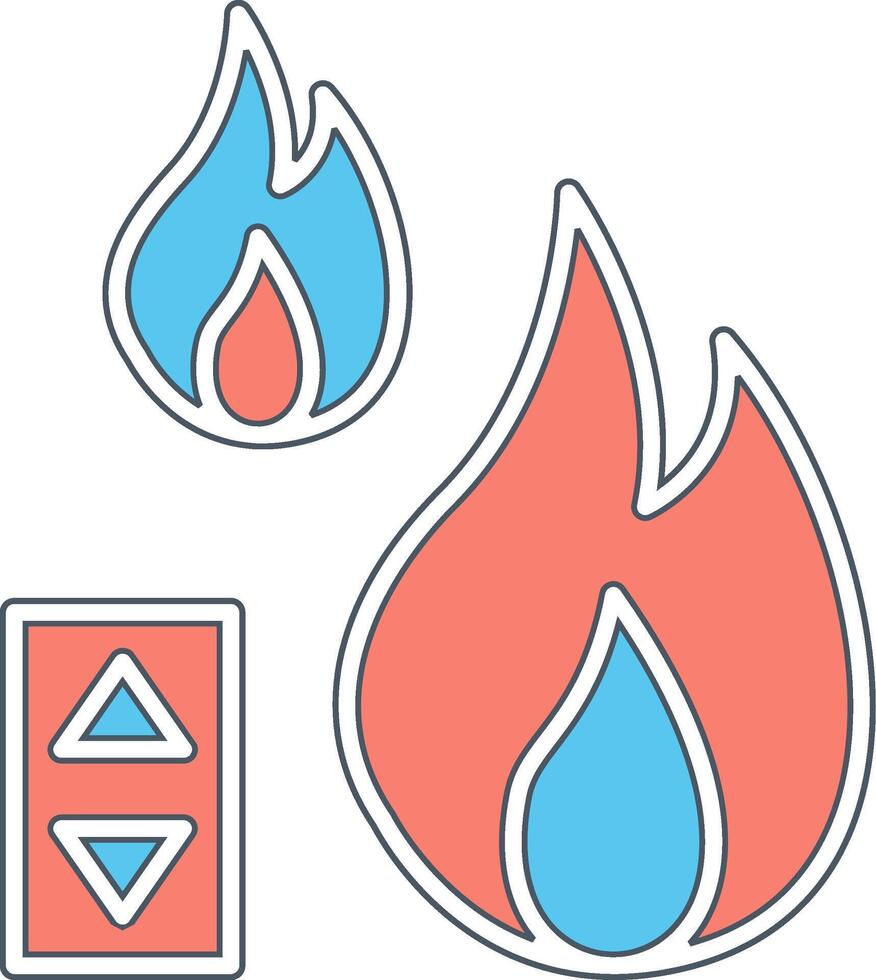 Temperature Control Vecto Icon vector