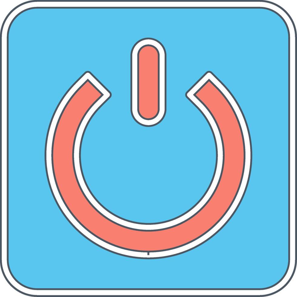 Power Button Vecto Icon vector