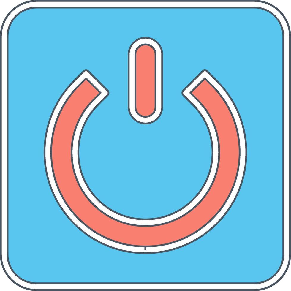 Power Button Vecto Icon vector