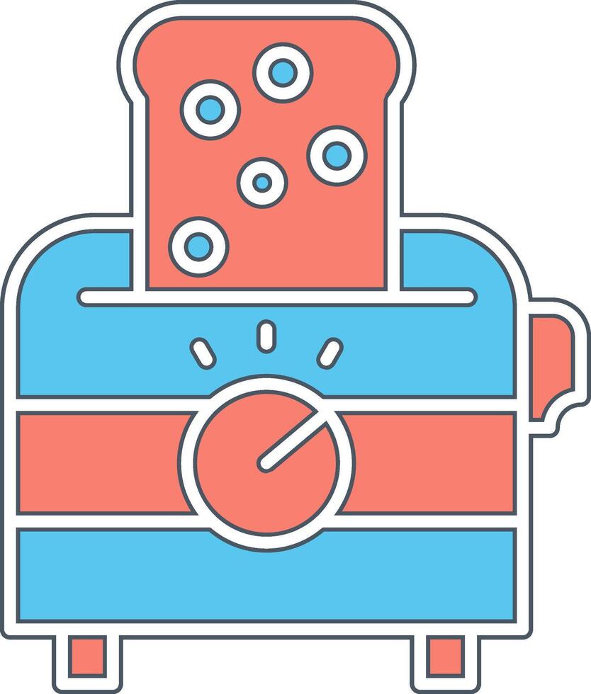 Toaster Vecto Icon vector