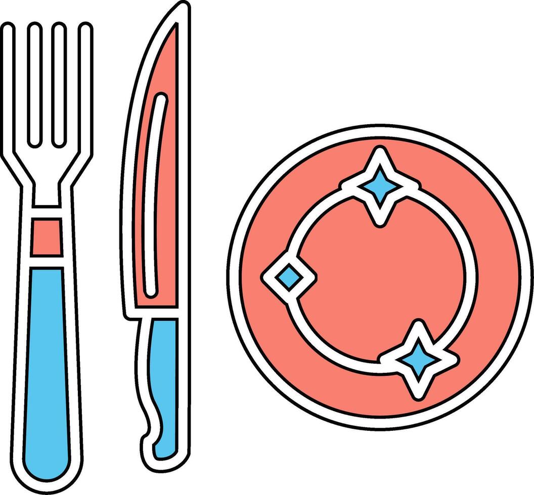 Dinning Vecto Icon vector