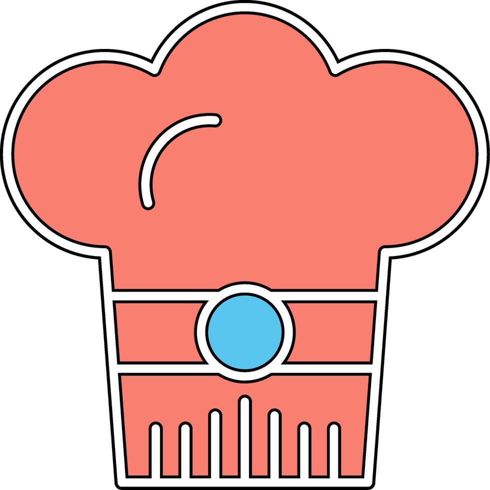 Chef Hat Vecto Icon vector