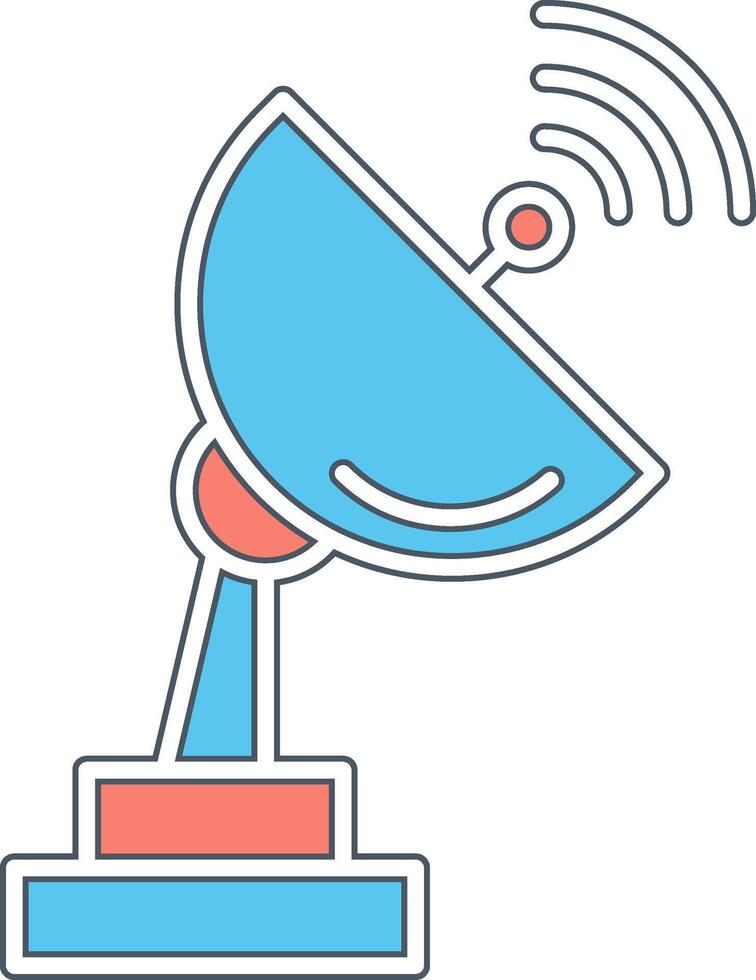 Satellite Dish Vecto Icon vector