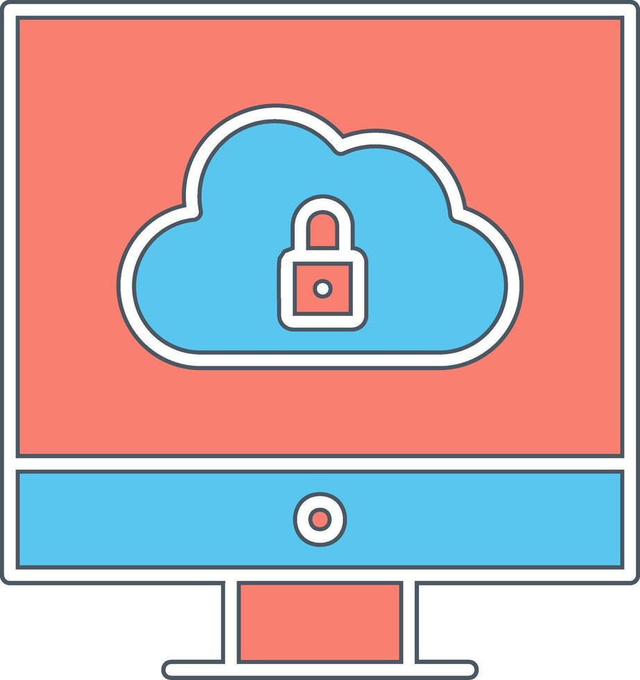 Data Secure Vecto Icon vector