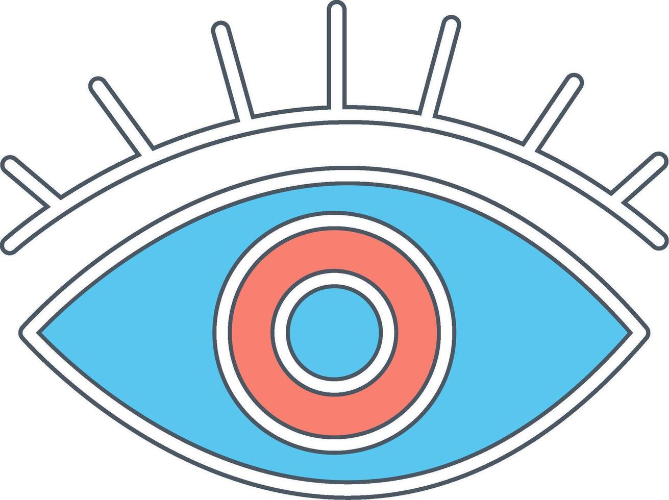 Eye Vecto Icon vector