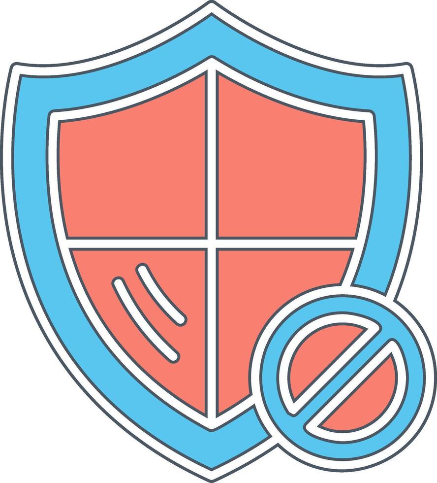 Blocked Vecto Icon vector