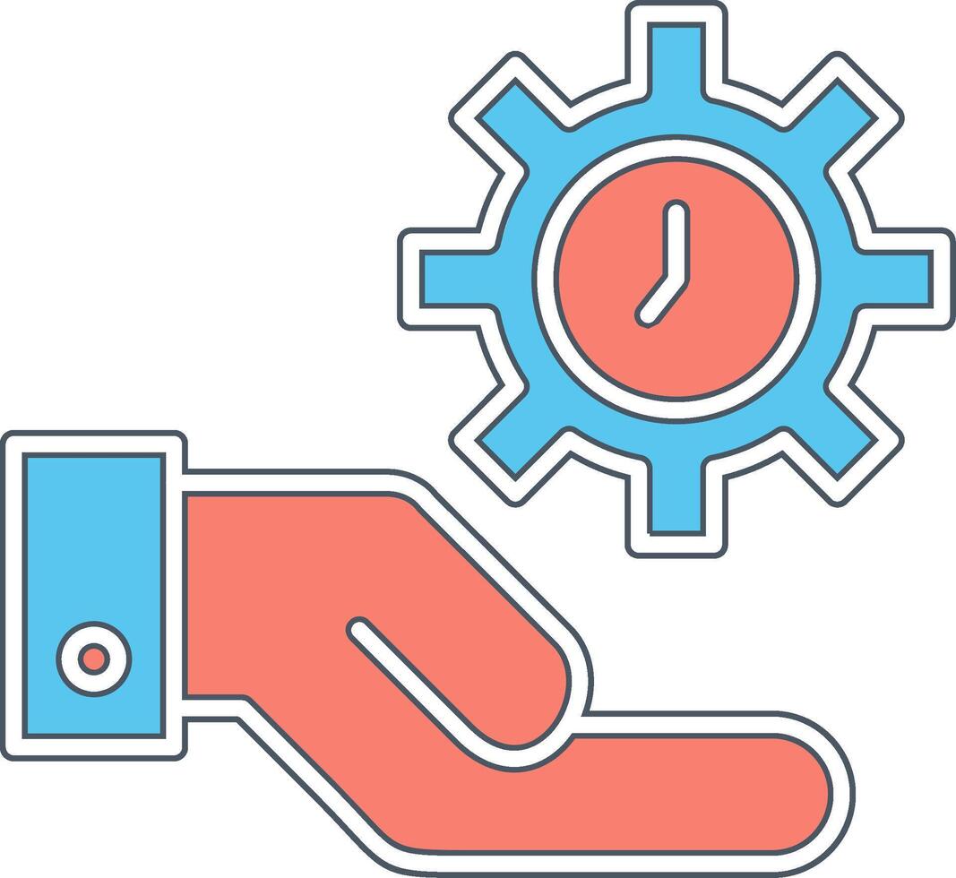 Time Management Vecto Icon vector