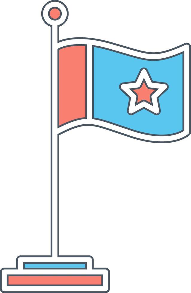 Flag Vecto Icon vector