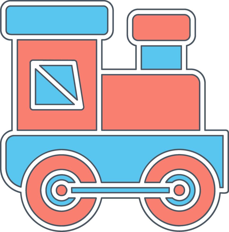 Baby Train Vecto Icon vector