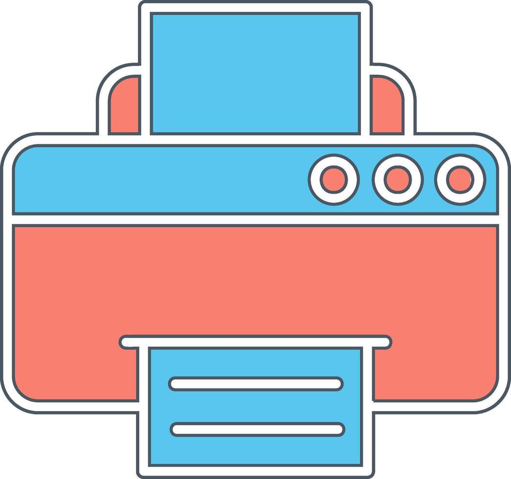 Printer Vecto Icon vector