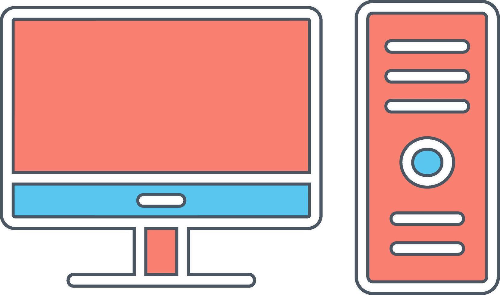 Computer Vecto Icon vector