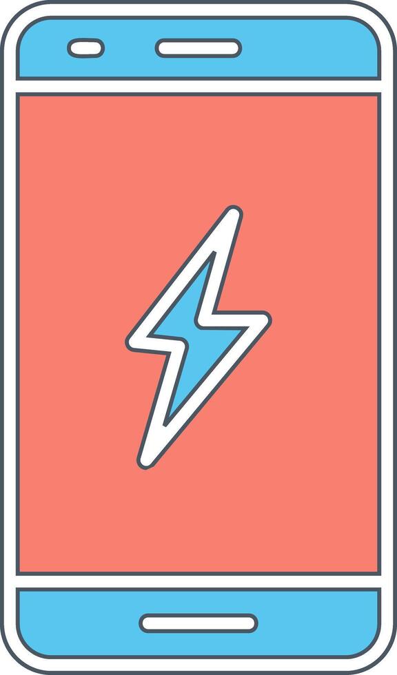 Recharge Mobile Vecto Icon vector