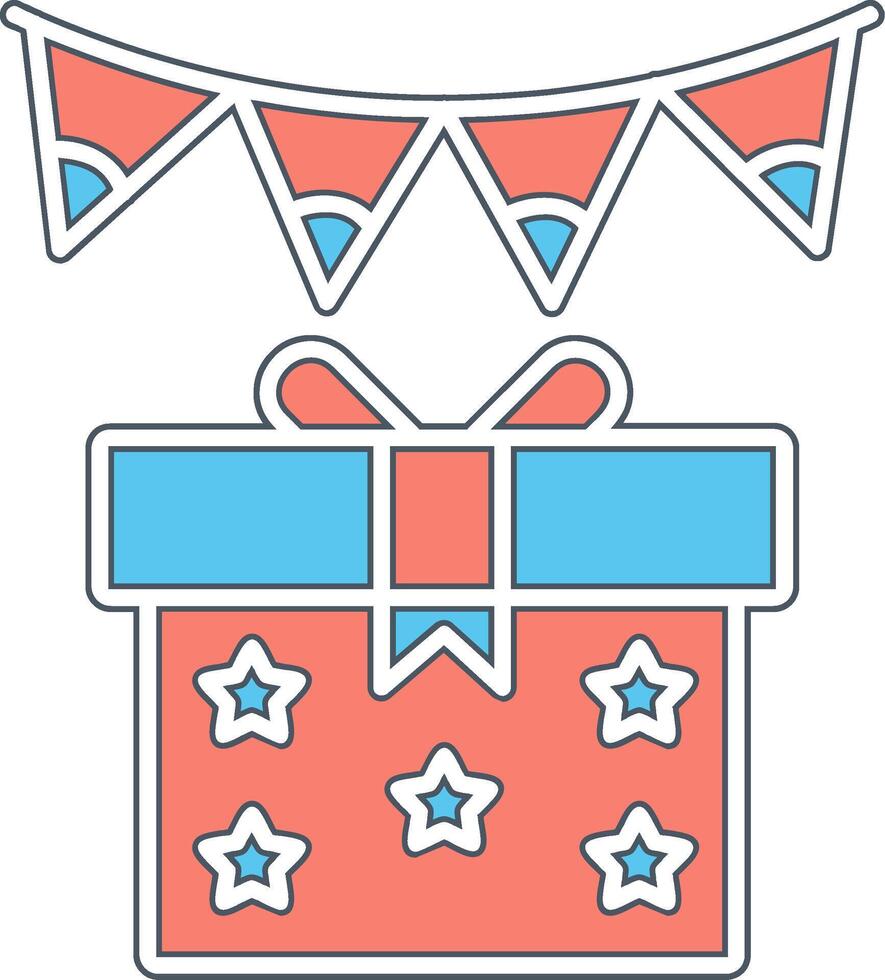 Bunting Vecto Icon vector