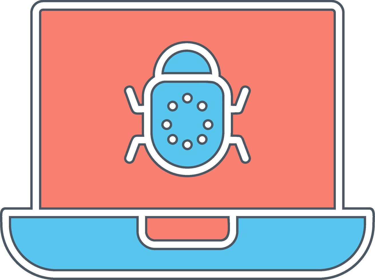 Hacking Vecto Icon vector
