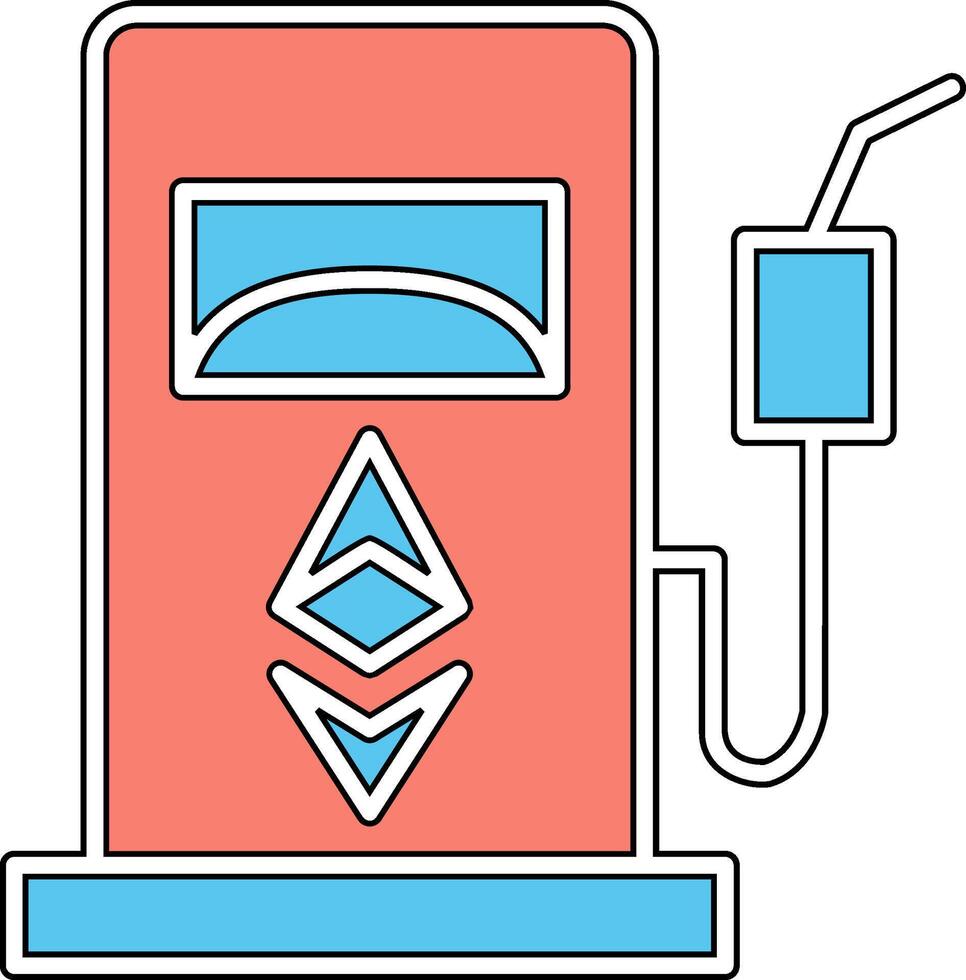 Gas Station Vecto Icon vector