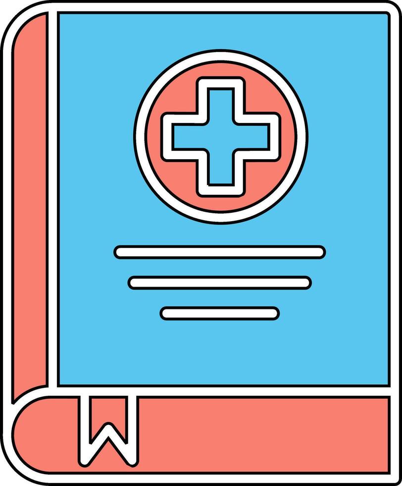 Medical Book Vecto Icon vector