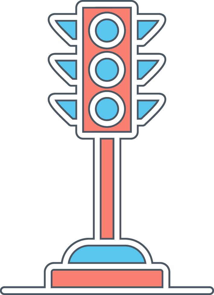 Traffic light Vecto Icon vector