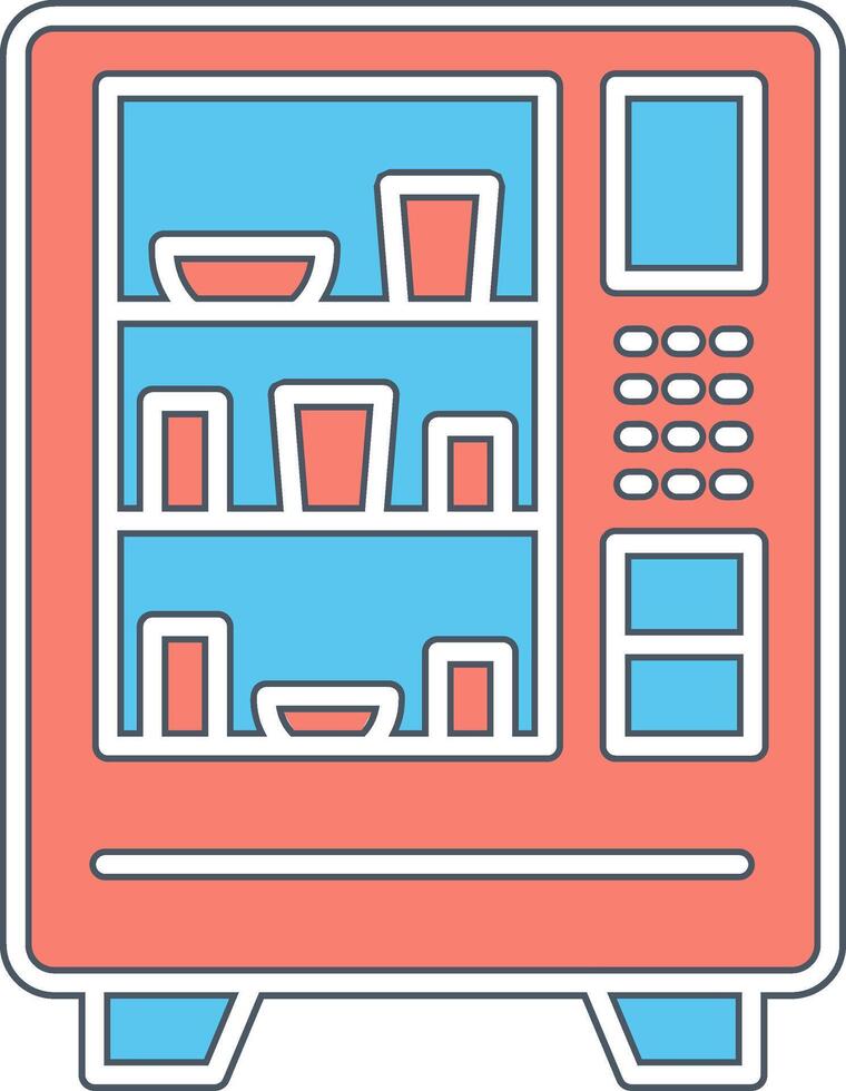 Vending Machine Vecto Icon vector