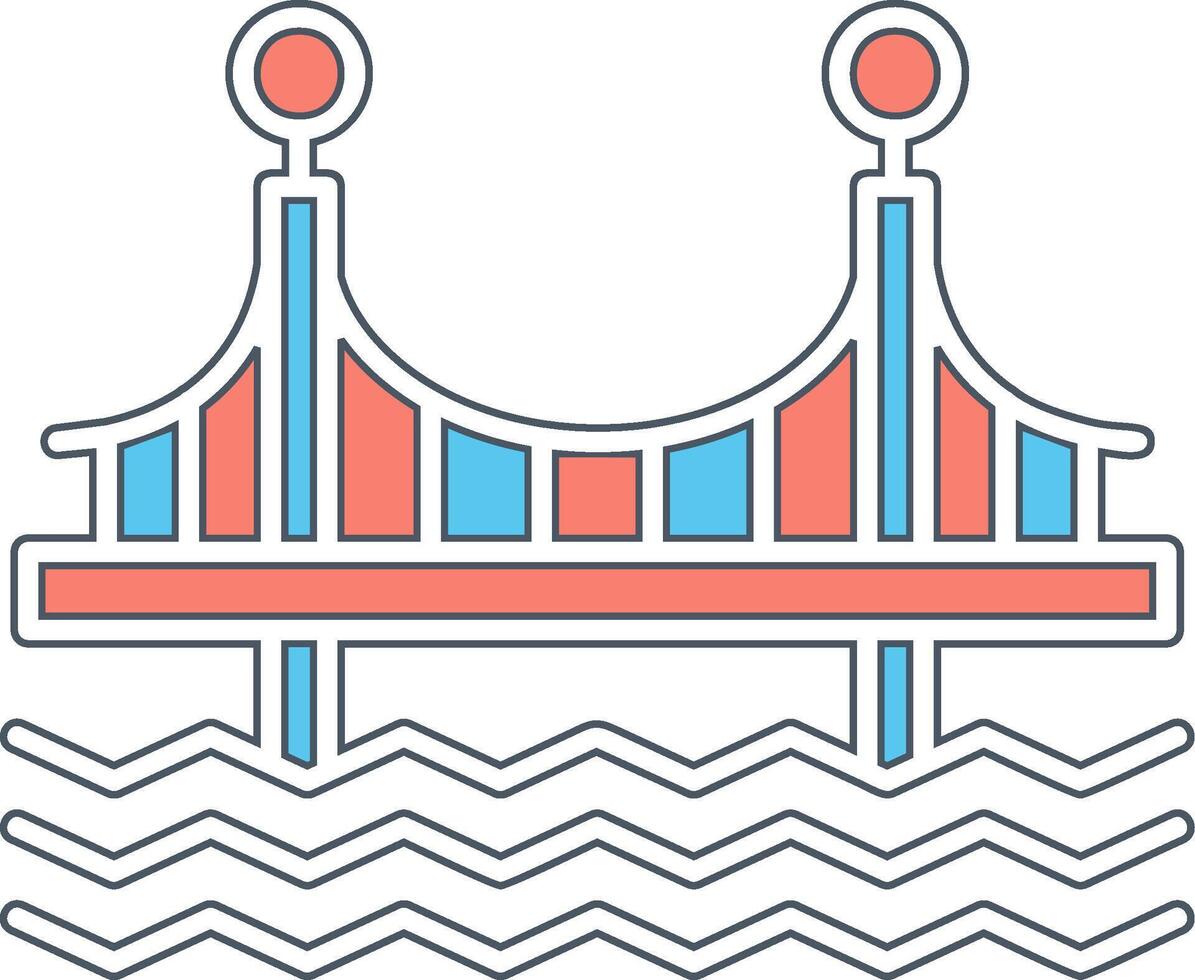 Bridge Vecto Icon vector