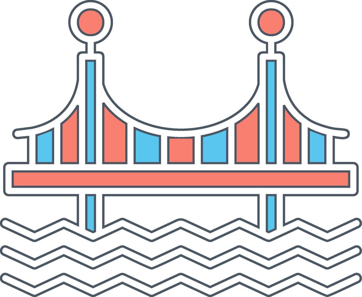 Bridge Vecto Icon vector