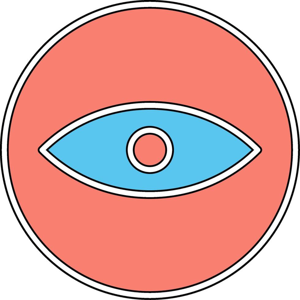 Eye Vecto Icon vector