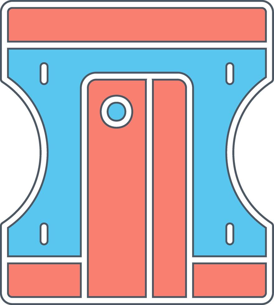 Pencil Sharpener Vecto Icon vector
