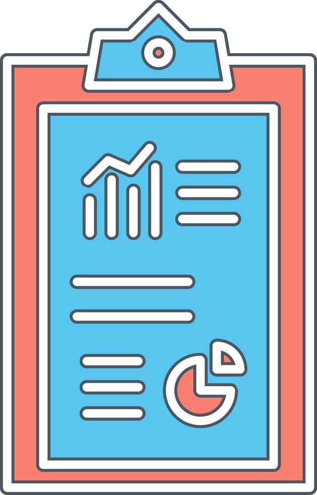 Work Report Vecto Icon vector