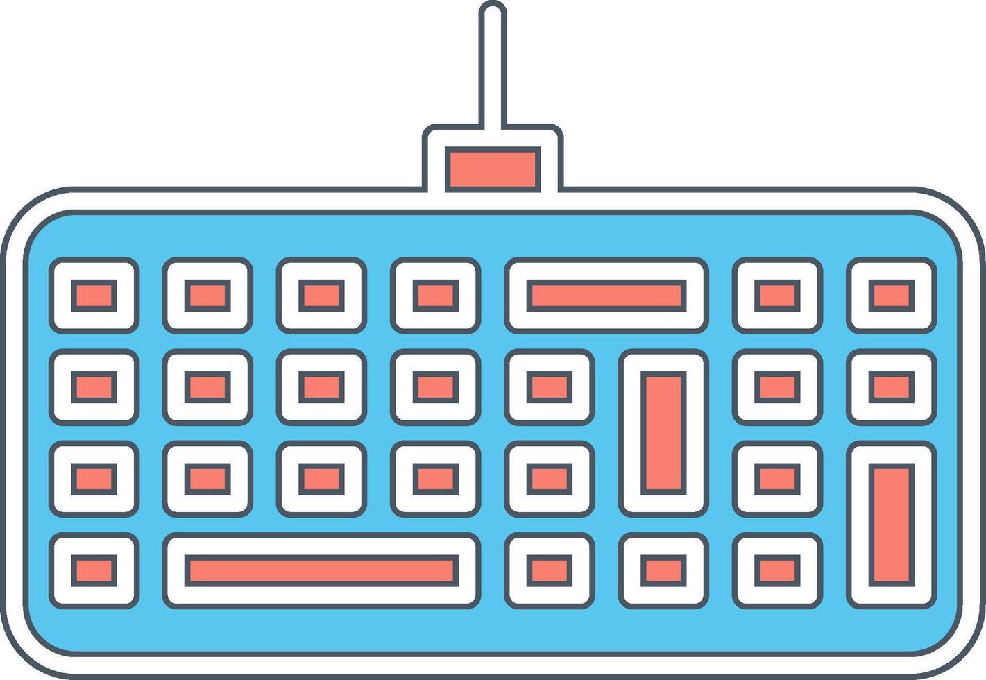 Keyboard Vecto Icon vector