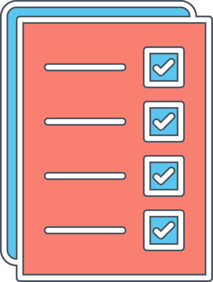 Check list Vecto Icon vector