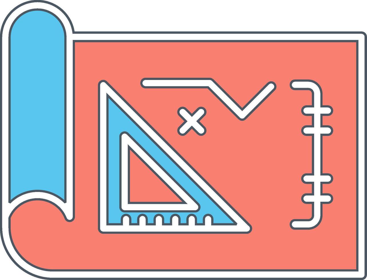 Blueprint Vecto Icon vector