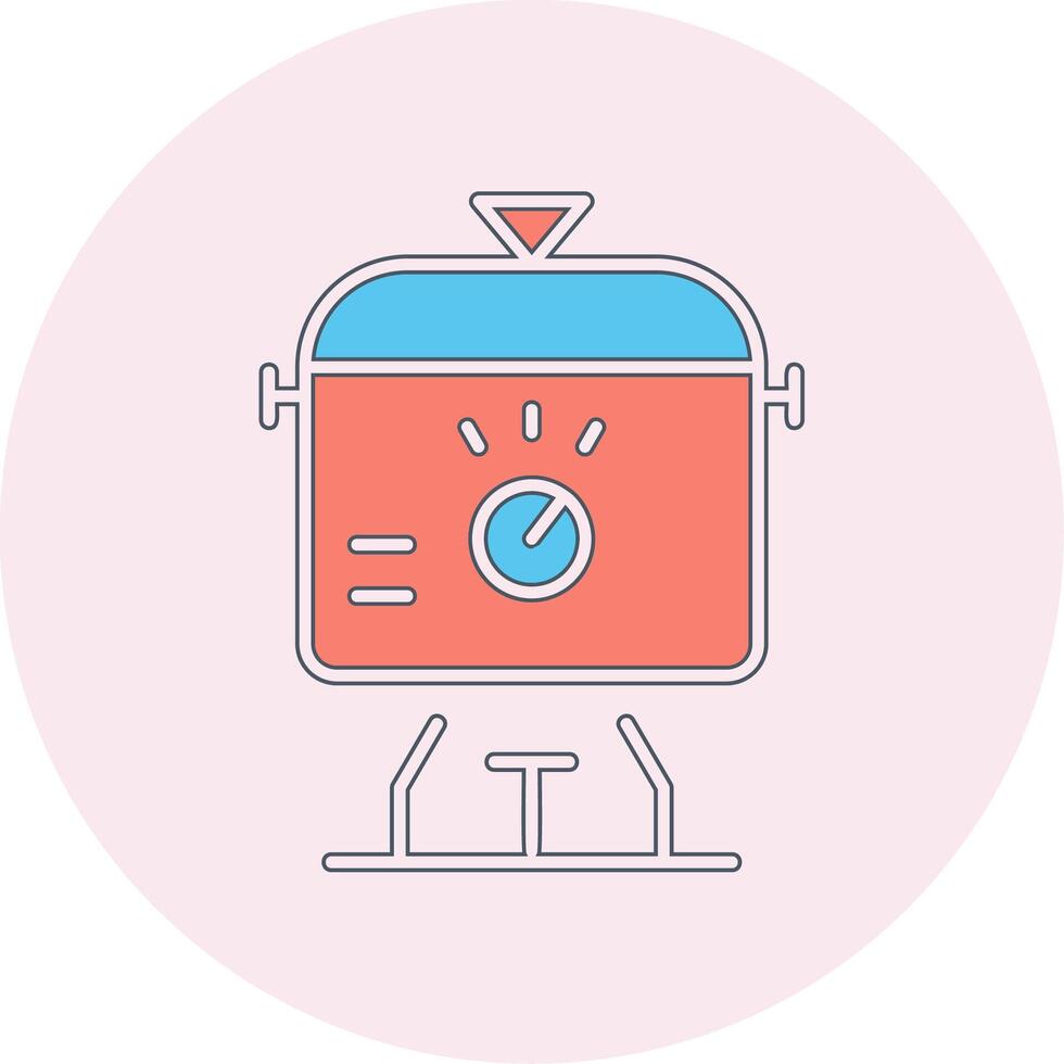 Slow Cooker Vecto Icon vector