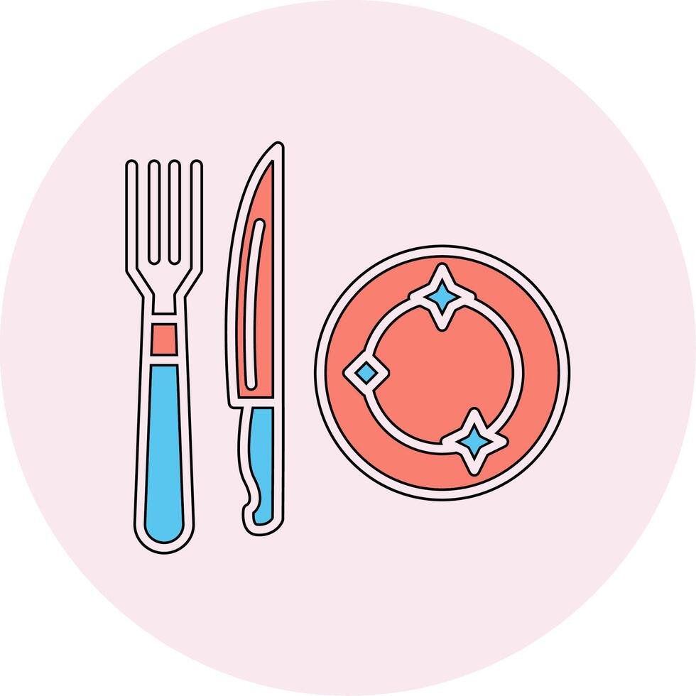 Dinning Vecto Icon vector