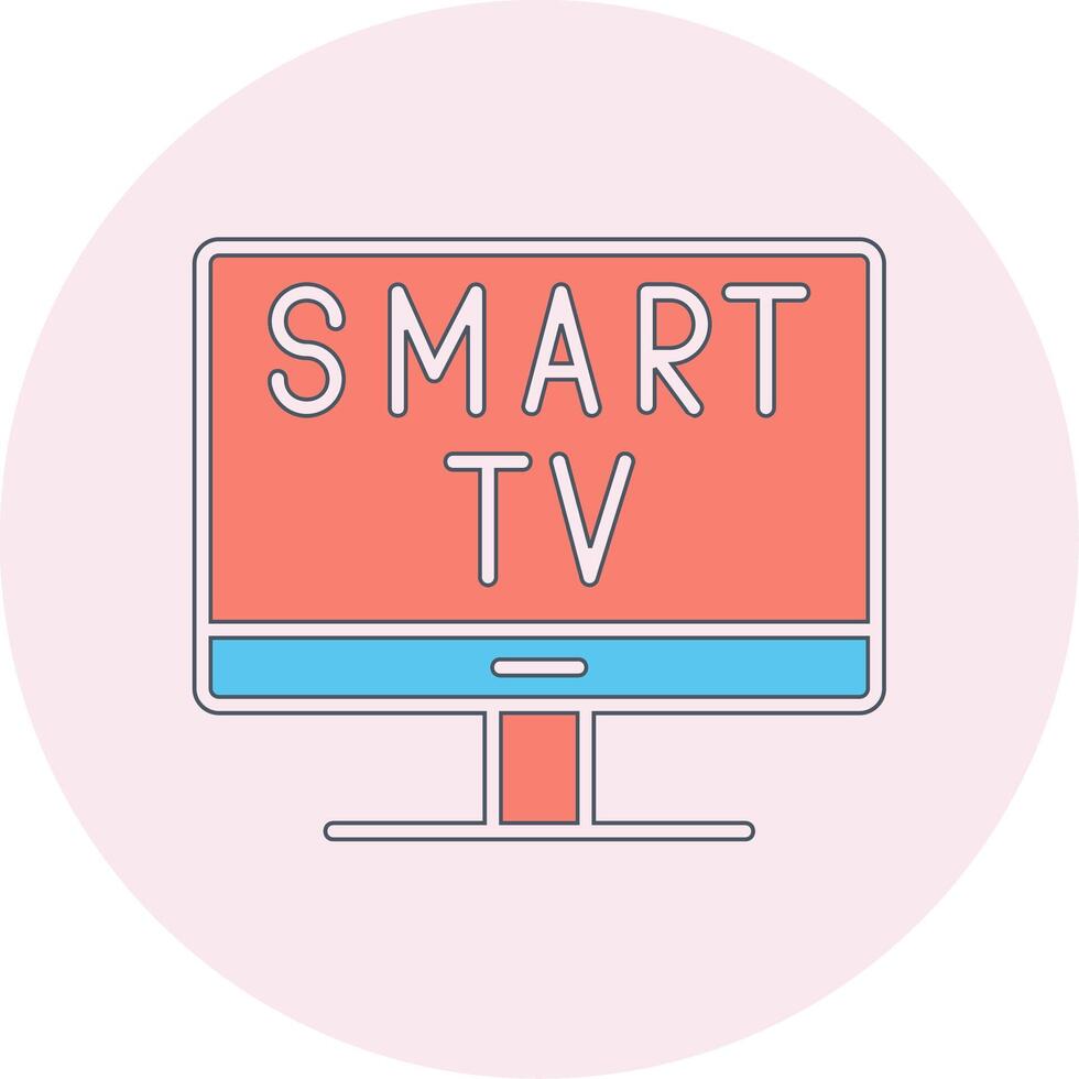 Smart Tv Vecto Icon vector