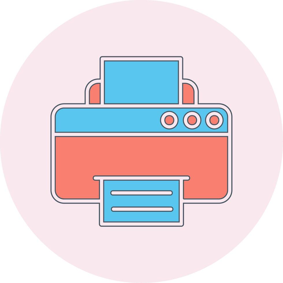 Printer Vecto Icon vector