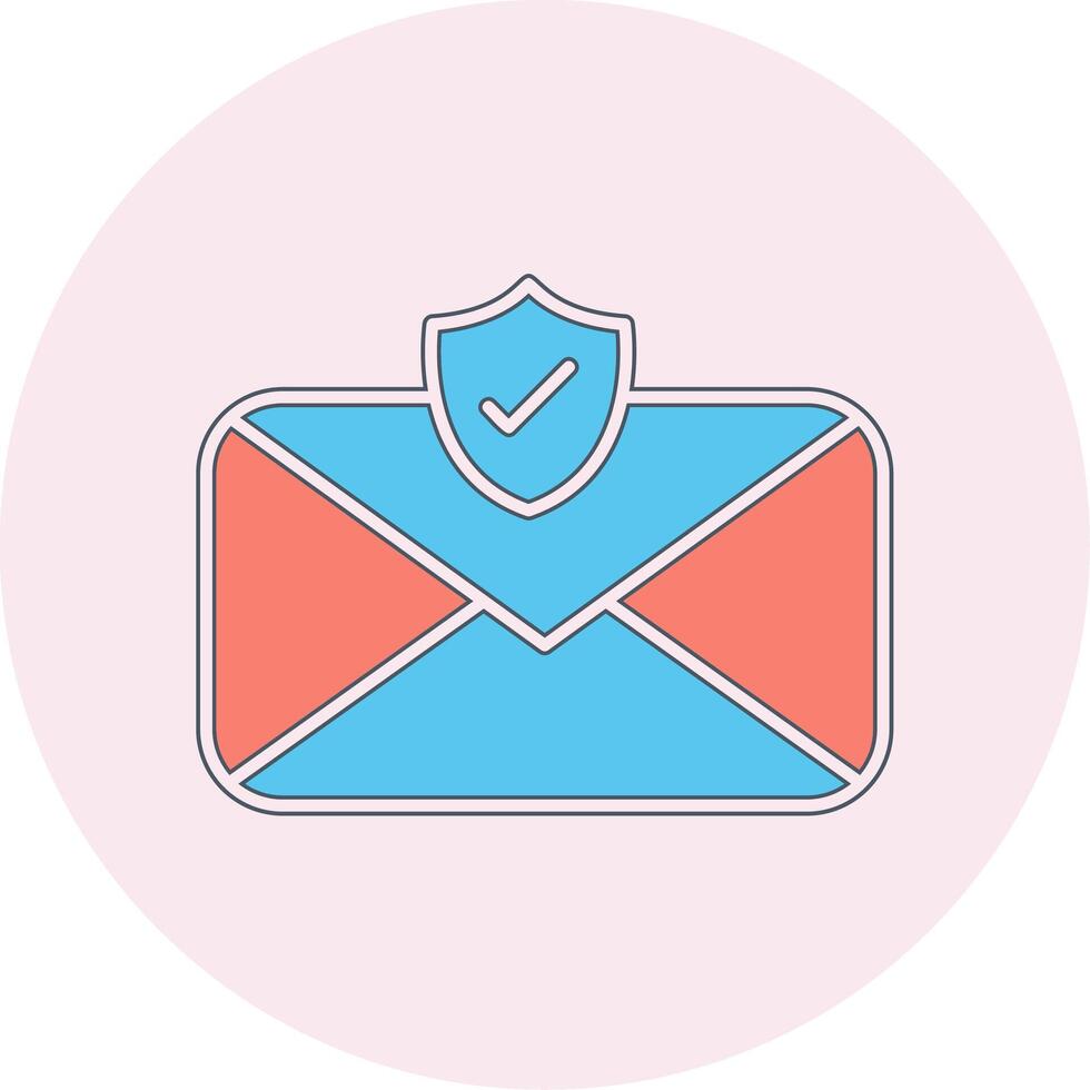 Email Delivered Vecto Icon vector