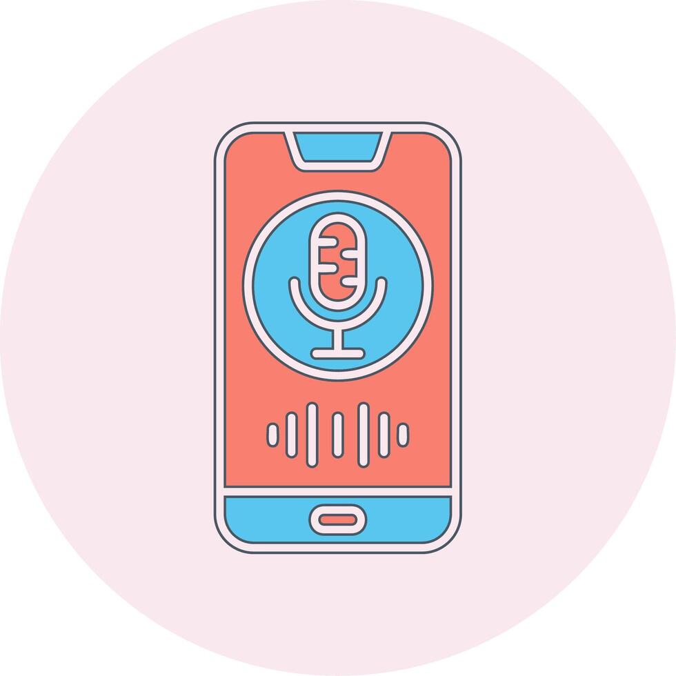 Voice Assistant Vecto Icon vector